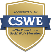 Accredited by the Council on Social Work Education