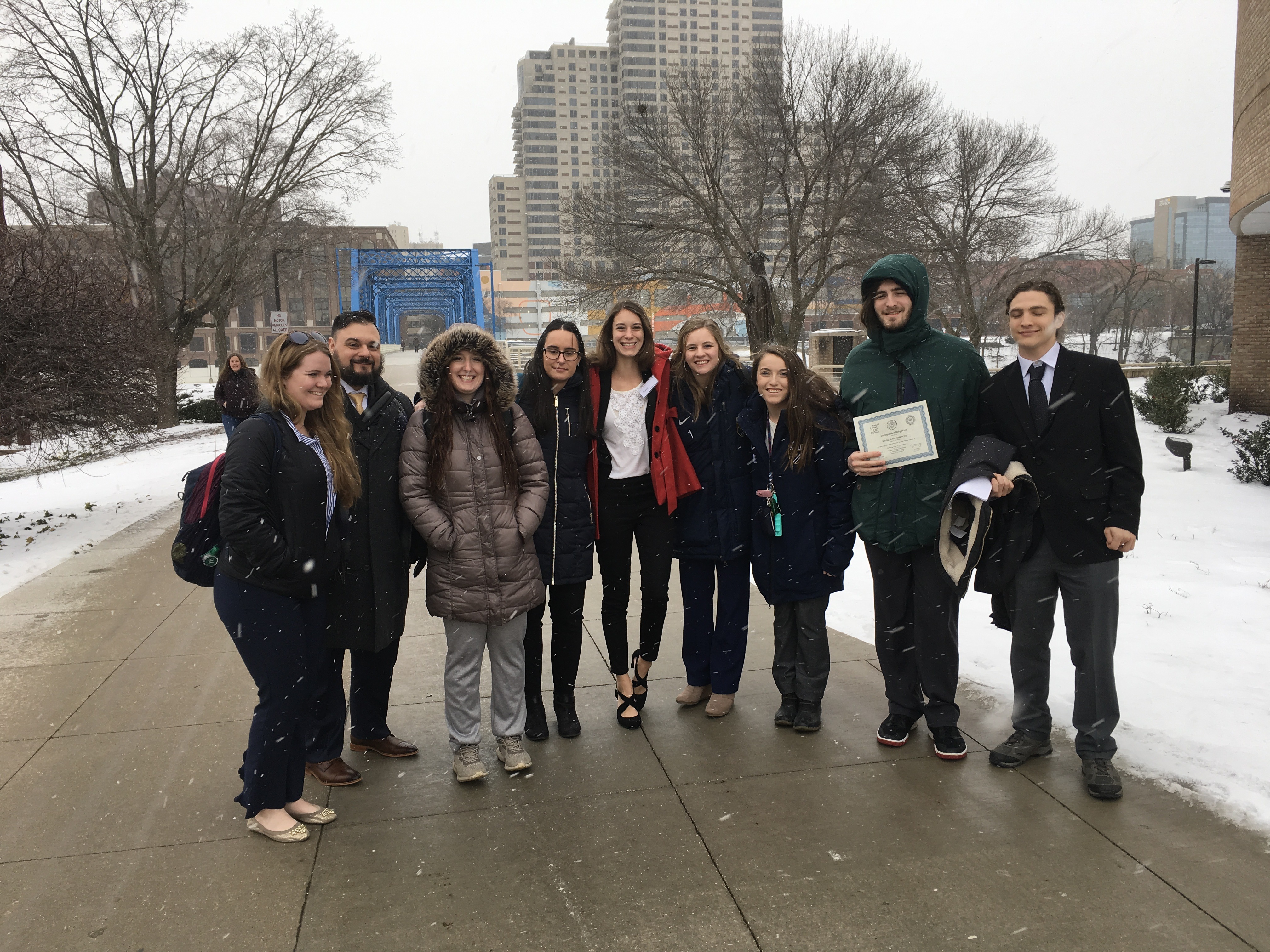 SAU students in Grand Rapids for the Michigan Model Arab League