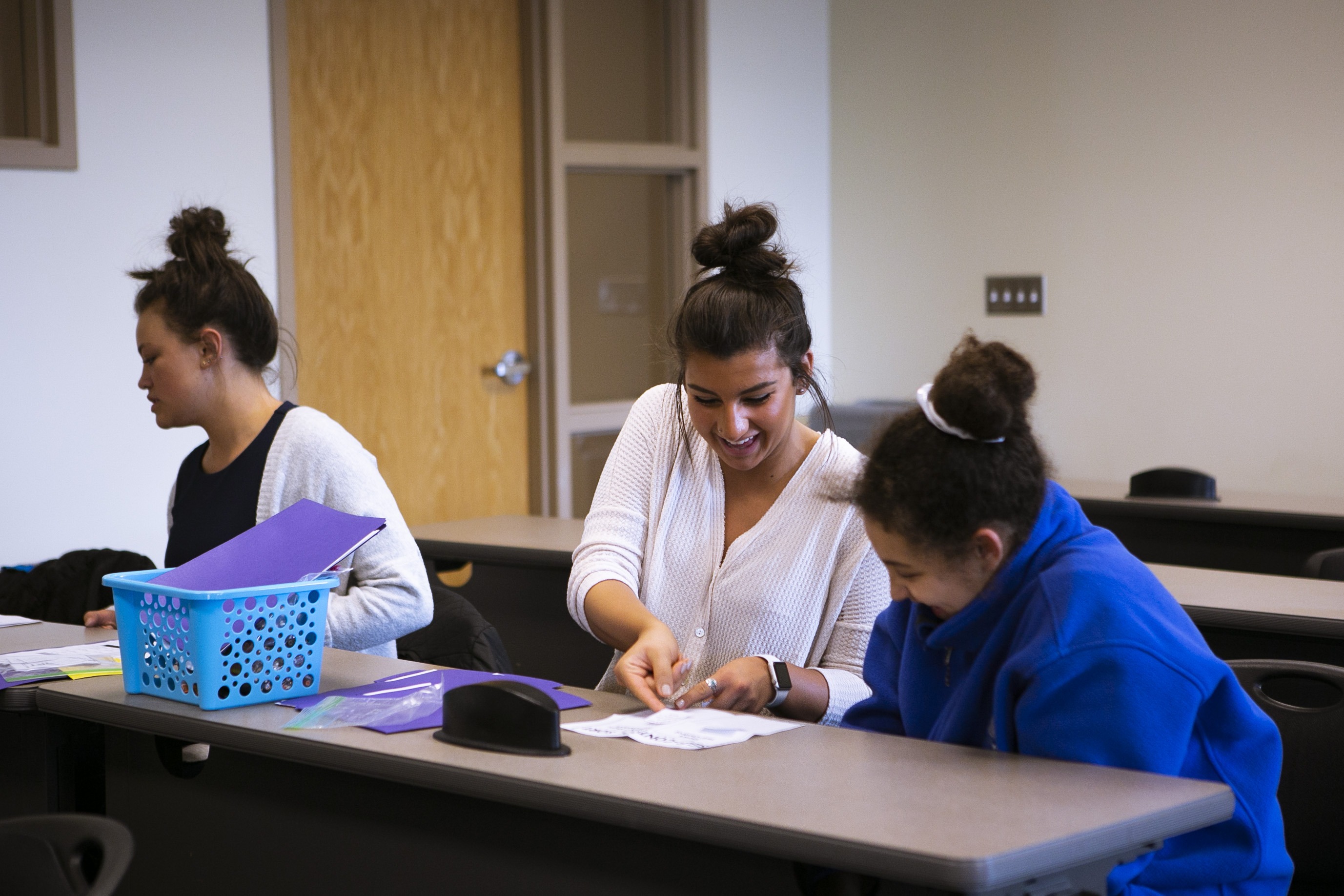 SAU students volunteer for CASE