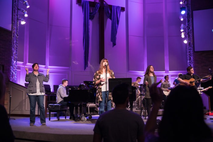 Picture of Contemporary Worship Ensemble, also called Chapel Band