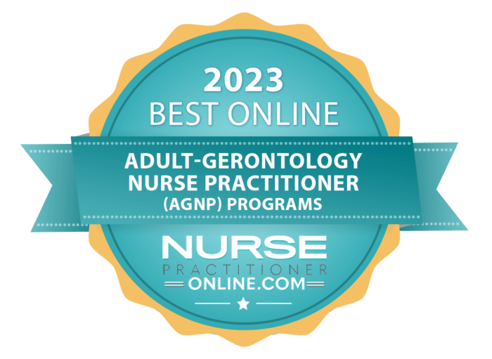 Ranked 2nd Best Online AGNP Programs